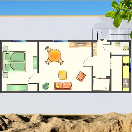 Strandgut Apartment Ostseebad Heringsdorf